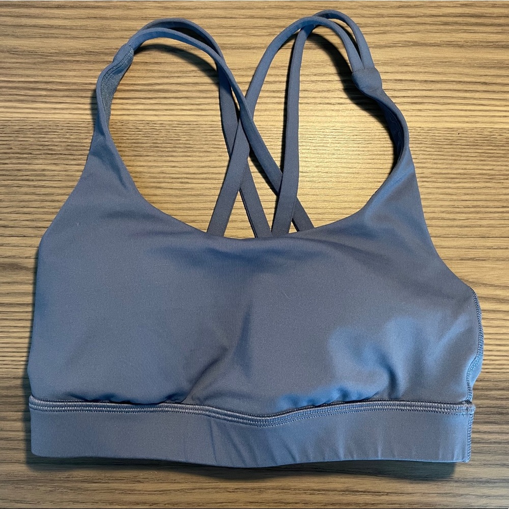 Lululemon Ink Blue Energy Bra
